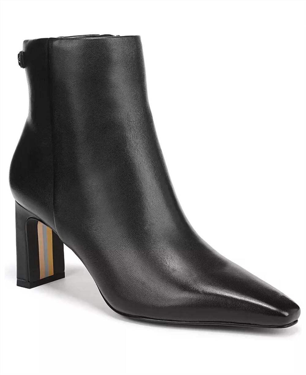 NEW SAM EDELMAN women's rayna ankle booties in black